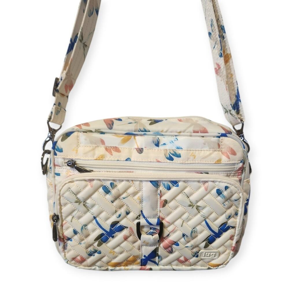 NEW Lug Carousel XL Crossbody Clutch Dragonfly Handbag Purse